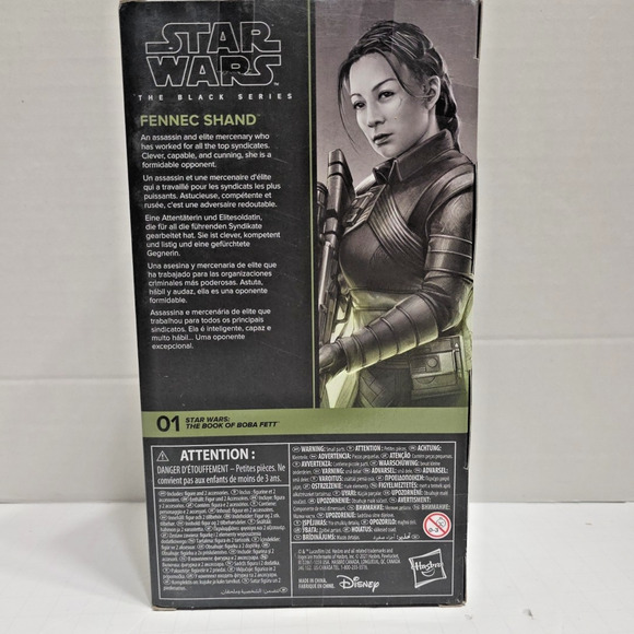 Star Wars Black Series 6 inch Fennec Shand Action Figure Book of Boba Fett New - Picture 3 of 8